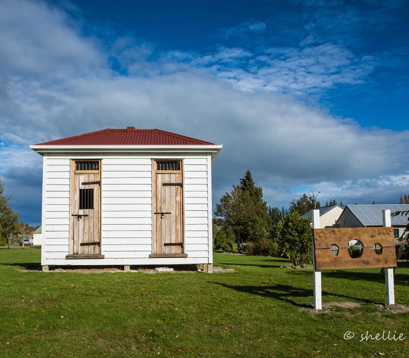 The old jailhouse in Lumsden